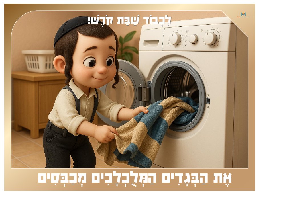 ההכנות לשבת קודש- בנים